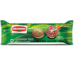 Britannia Cardamom Cream Treat 120g