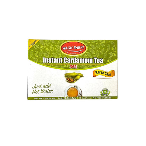 Wagh Bakri Instant Elaichi Tea Unsweetened 140g